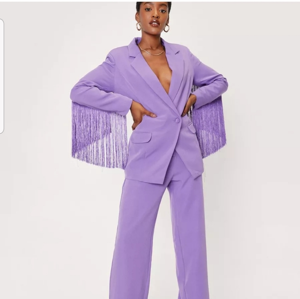 Nasty Gal Blazer AND pants Set